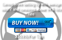 Correct Score tips price